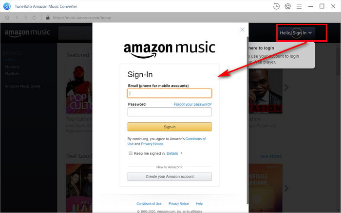 amazon music player download all