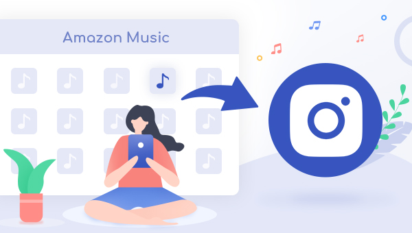 add amazon music to instagram story