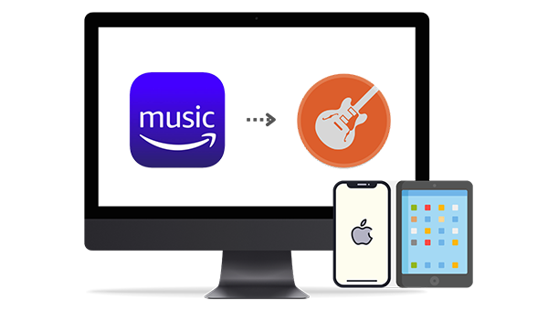 Import Amazon Music to GarageBand on Mac/iPhone/iPad