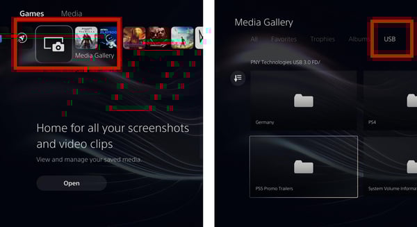 play music on ps5 via usb drive