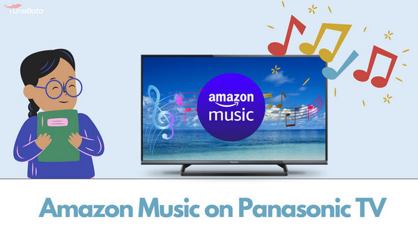 amazon music on Panasonic TV