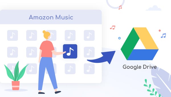 amazon music to google drive