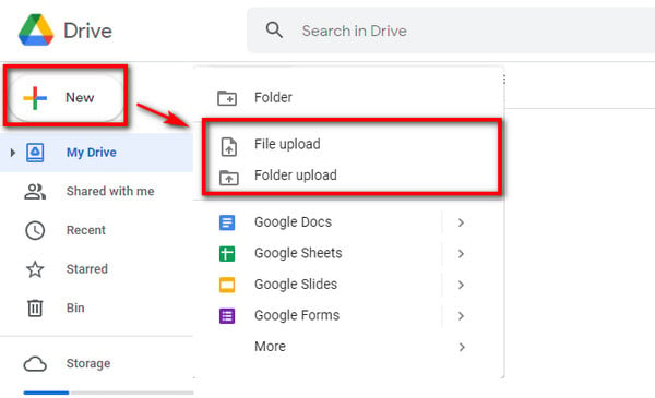 amazon video to google drive