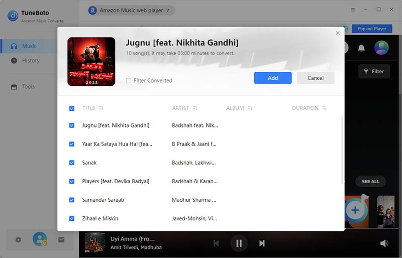 search hindi songs to download