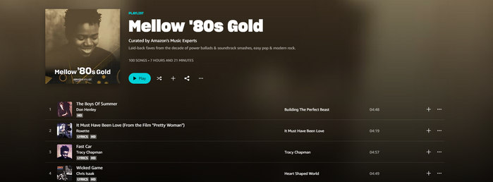 Mellow '80s Gold