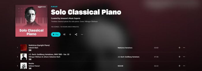 Solo Classical Piano