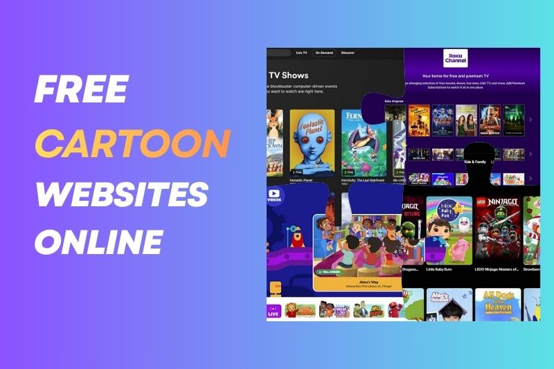 Free cartoon websites online with cartoons and family streaming options