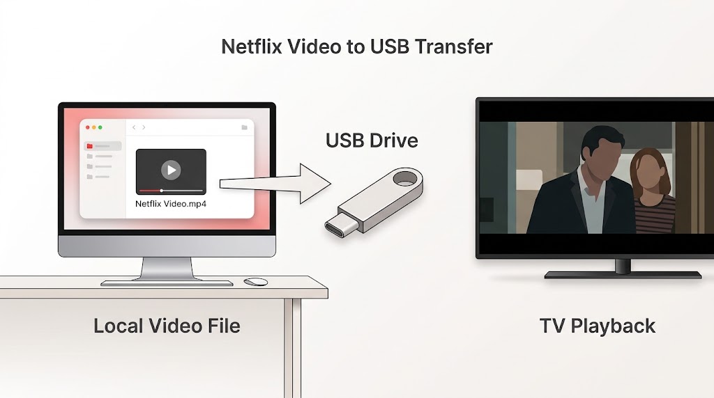 Netflix to USB