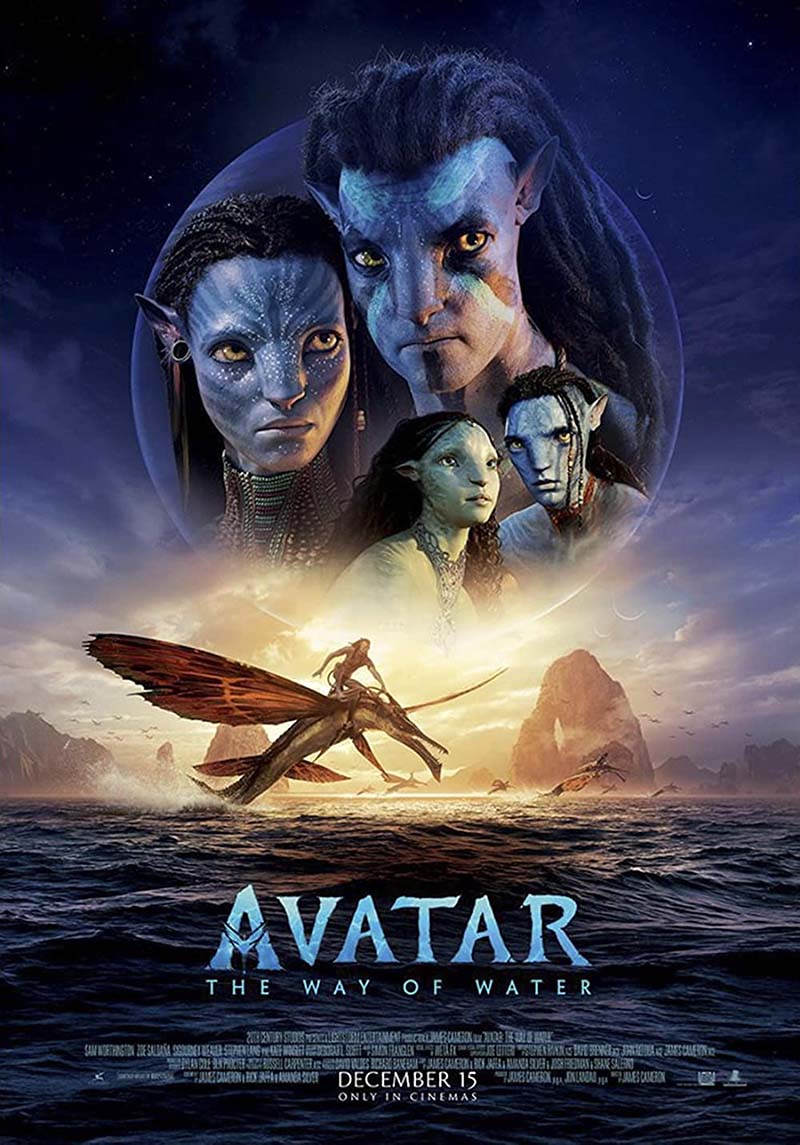 Avatar: The Way of Water movie artwork