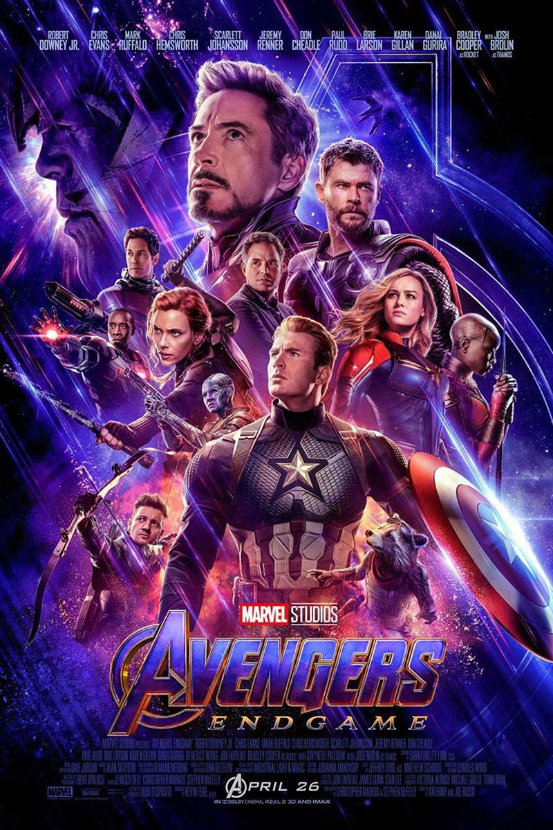Avengers: Endgame movie artwork