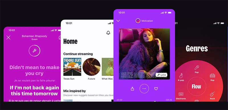 Deezer Web Player on Chromebook (screenshot)