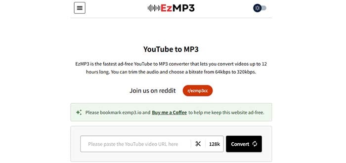 cnv mp3 alternatives - ezmp3