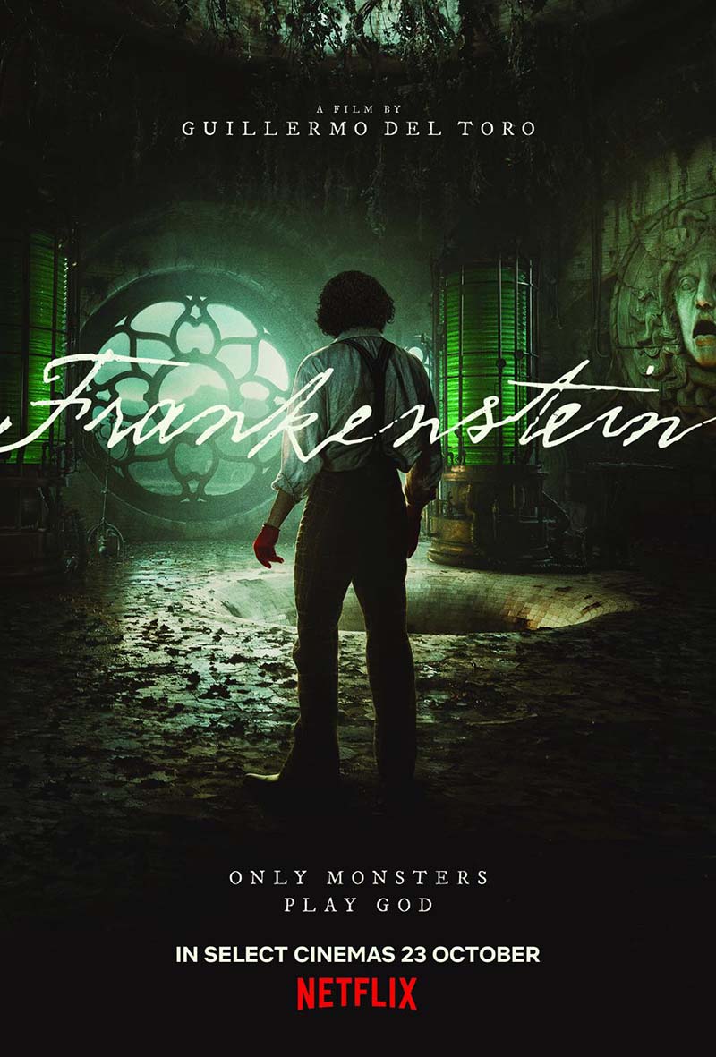 Frankenstein 2025 gothic horror movie poster