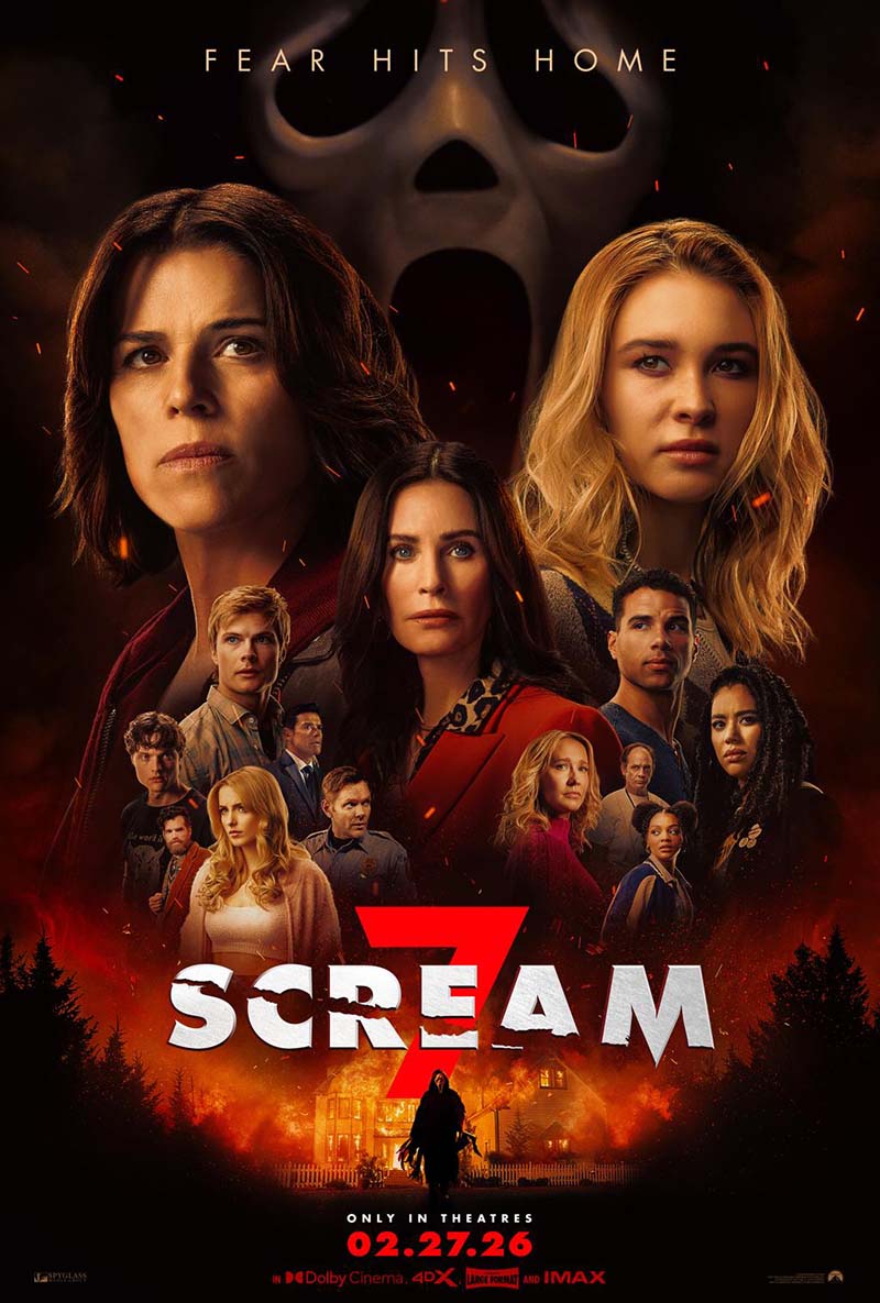 Scream 7 2026 slasher horror movie poster