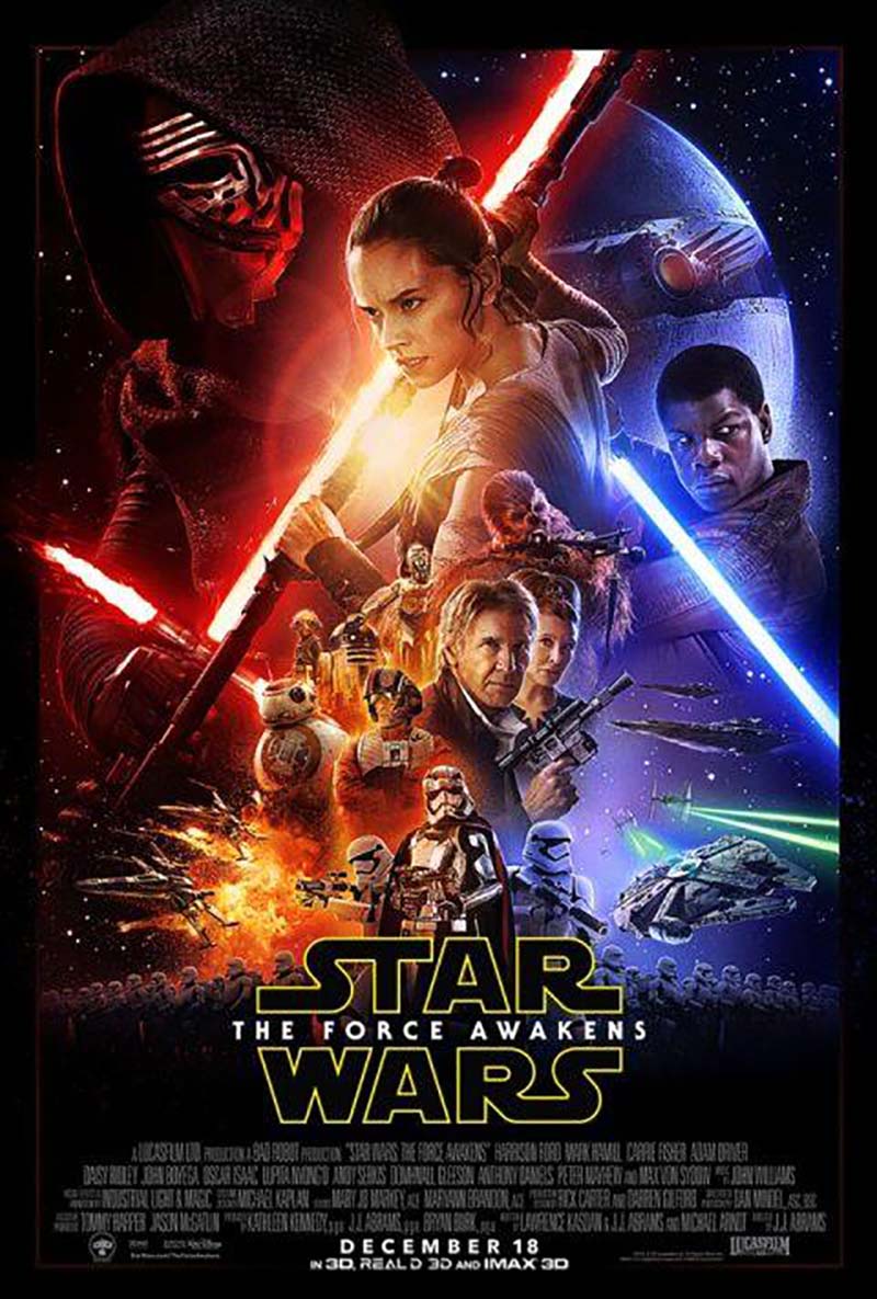 Star Wars: The Force Awakens movie artwork