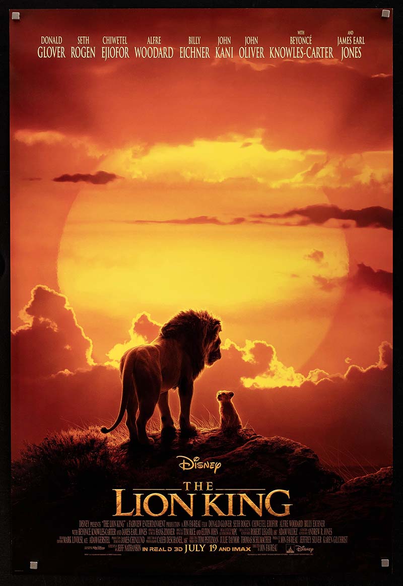 The Lion King 2019 movie artwork