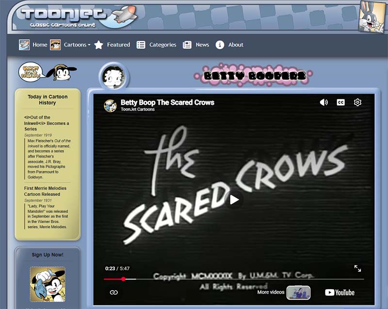 ToonJet free cartoon streaming website online