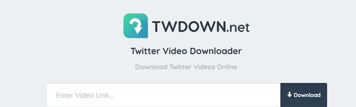 Twdown.net download twitter video free
