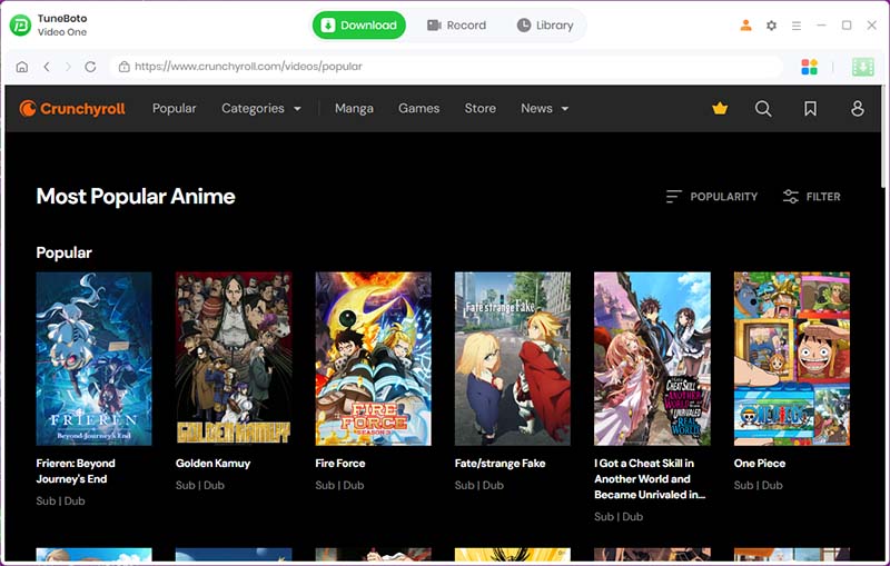 How to download Max videos using TuneBoto Video One