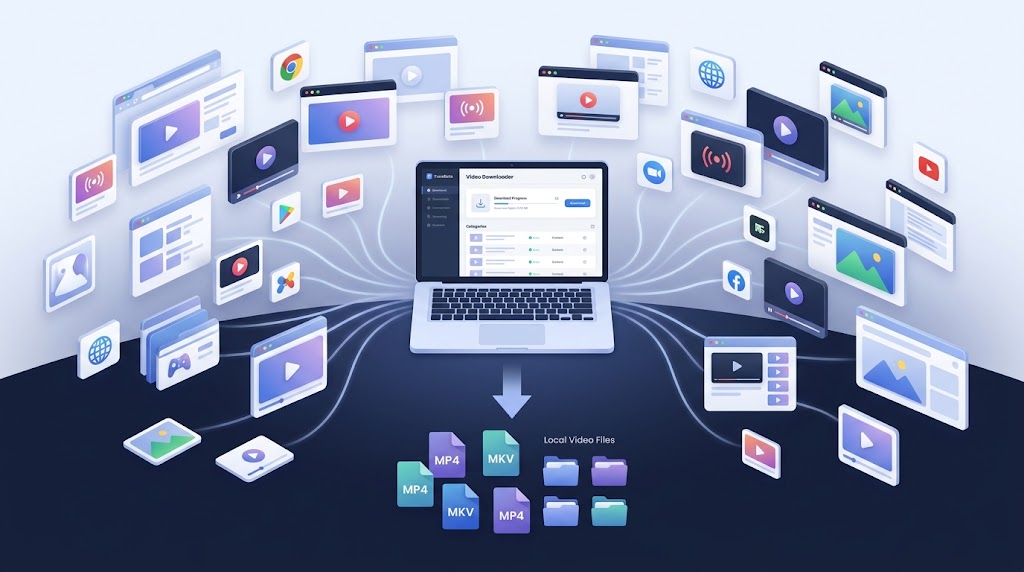 Download videos from 1,000+ websites