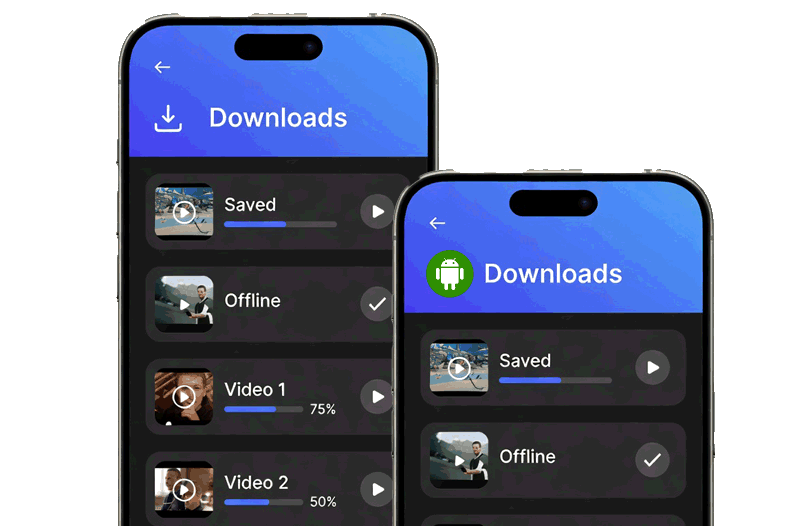 Netflix downloads on Android devices